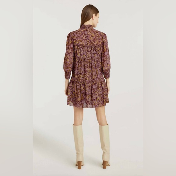 Cinq A Sept carina dress in Desert Rose Multi - size 6 NWT - Picture 13 of 14